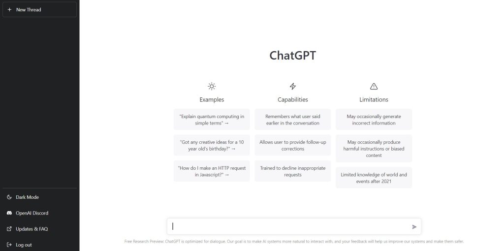 Cosa è ChatGPT?